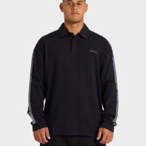 Mens Pu-Tawhiro Polo Long Sleeve Shirt