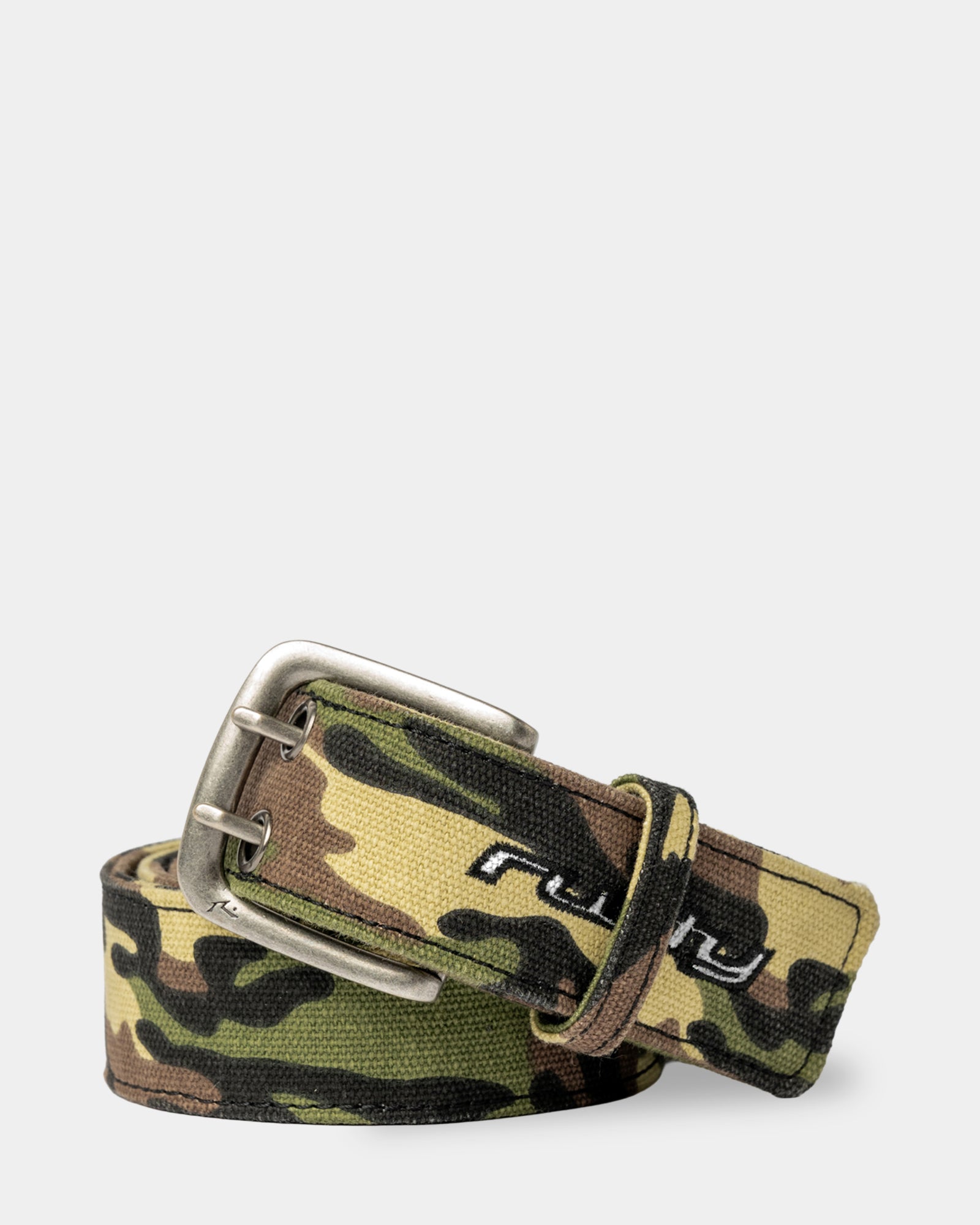 Mens Raid Camo Canvas Belt