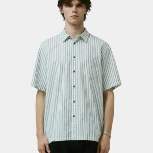 Mens Reynolds Stripe Short Sleeve Shirt