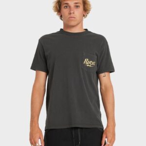 Mens Rvca Shock Pock T-Shirt