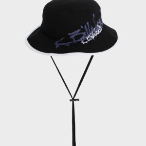 Mens Script Boonie Bucket Hat