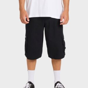 Mens Script Cargo Shorts