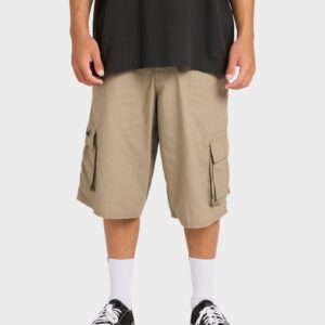 Mens Script Cargo Shorts
