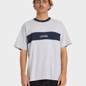Mens Script Panel T-Shirt