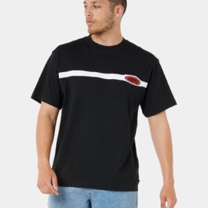 Mens Script Panel T-Shirt