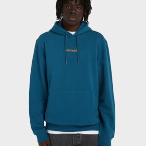Mens Simple Logo Pullover Hoodie