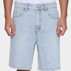 Mens Slacker Relaxed Denim Shorts