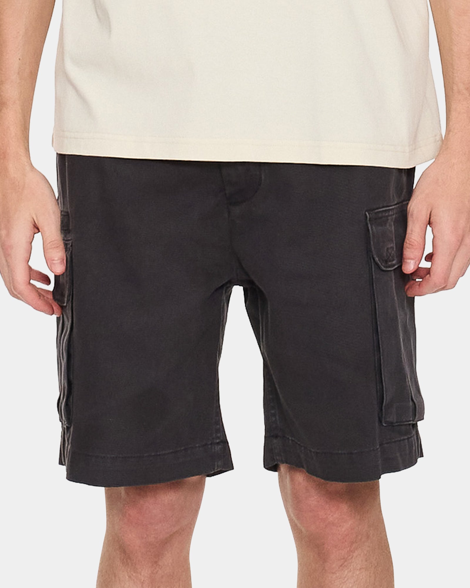 Mens Slacker Union Relaxed Cargo Shorts