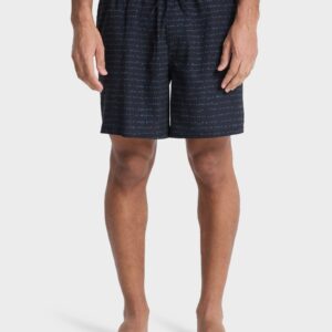 Mens Stretch Printed Volley 17" Swim Shorts