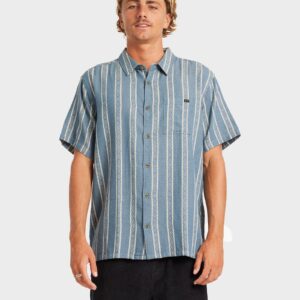 Mens Sundays Jacquard Short Sleeve Shirt