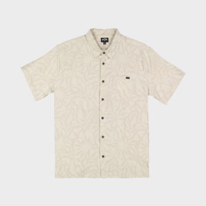 Mens Sundays Jacquard Short Sleeve Shirt