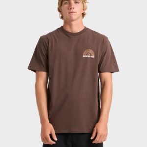 Mens Sunset Arc Wave T-Shirt