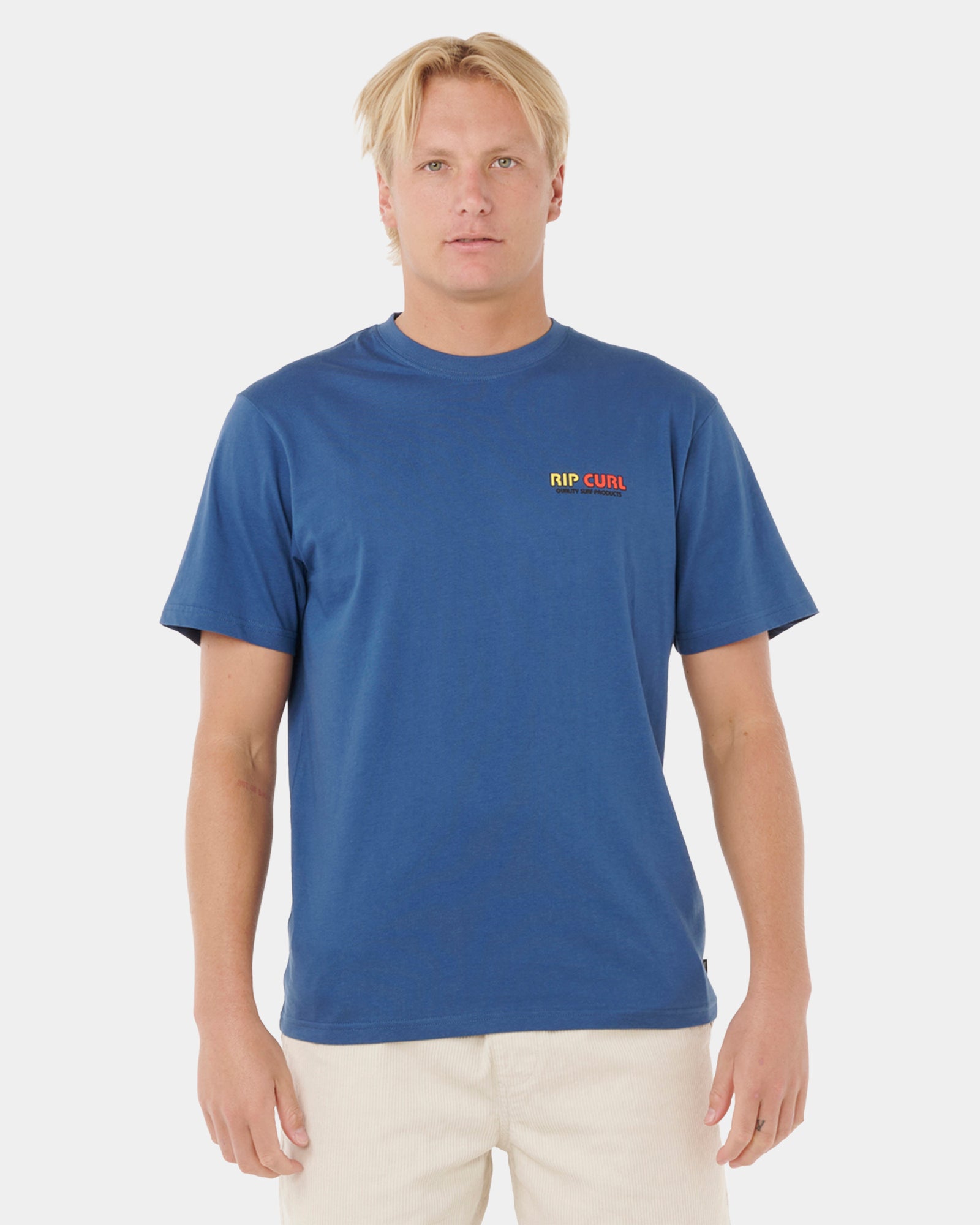 Mens Surf Revival Lined Up T-Shirt