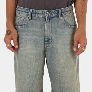 Mens Throws Big Dawg Denim Shorts