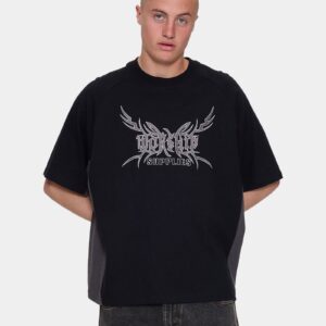 Mens Trudge Cropped Raglan T-Shirt