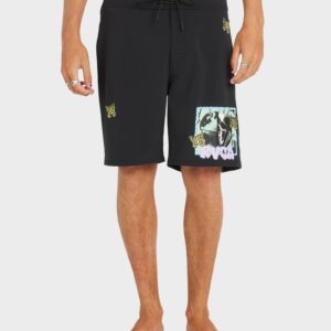 Mens VA Trunk Print 19" Boardshorts