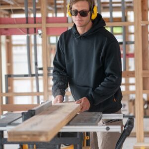 Mens Volcom Workwear Bonded Pullover Hoodie