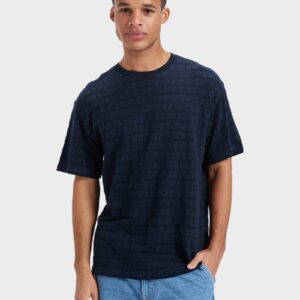 Mens Wind Jacquard T-Shirt