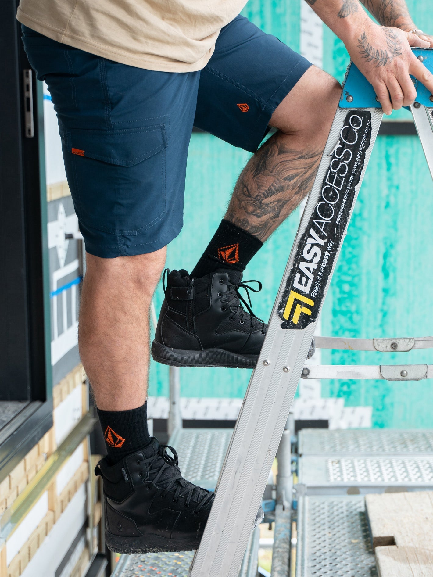 Mens Workwear Slab 20" Hybrid Shorts