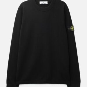 Micro Stitch Soft Organic Cotton Loose-fit Crewneck Jumper