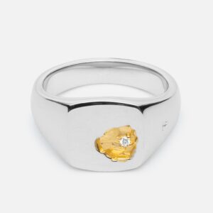 Mined Ring Small Diamond Mined Ring Small Diamond