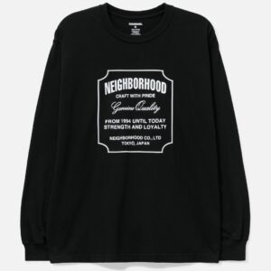 NEIGHBORHOOD T-Shirt Long Sleeves-8