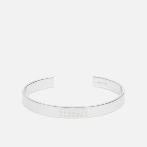 Numeric Minimal Signature Cuff Bracelet