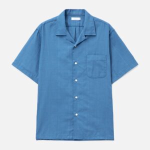 Open Collar Panama S/S Shirt