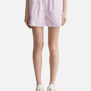 Paloma Shorts Pink & White Stripe
