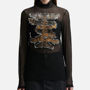 Paris Best Patch Mesh T-Shirt