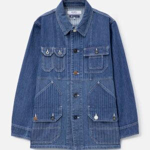 Patchwork Coverall Jacket 3YR Wash
