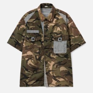 Patchworked Camo Shirt