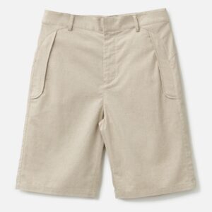 Path Linen Cotton Mixed Shorts