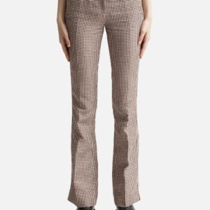 PIERA CHECK TROUSERS