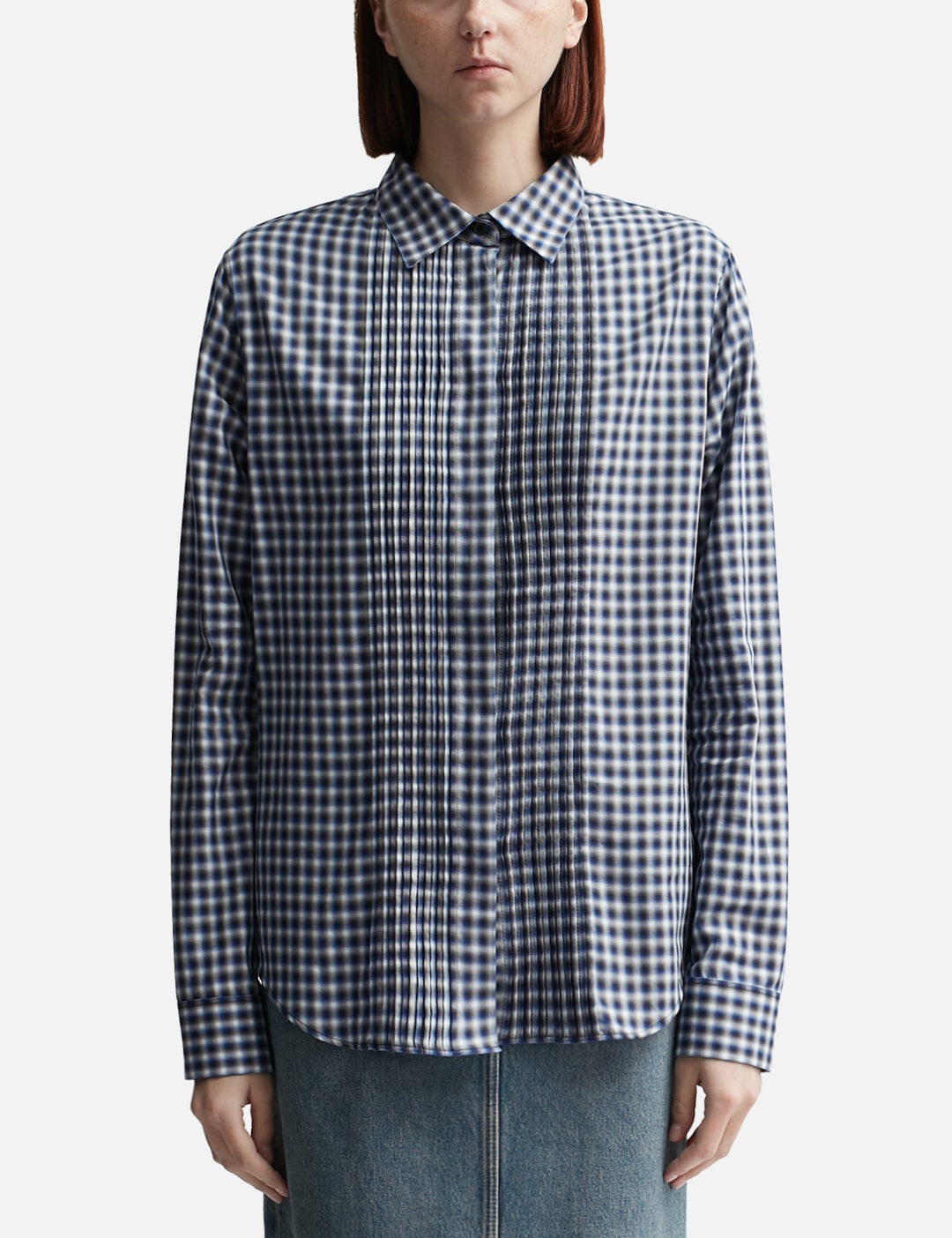 PLEATED SHIRT