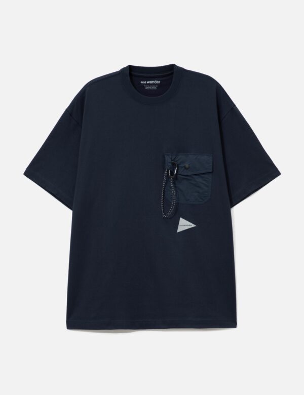 Pocket T-Shirt in Navy