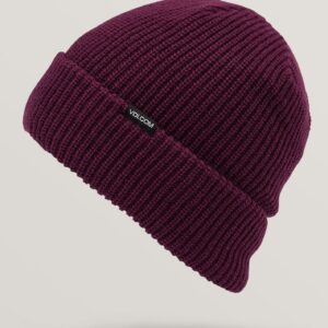 Polar Lined Beanie - Merlot