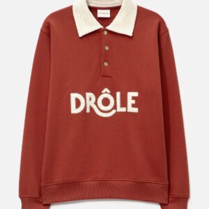 Polo Drôle Col Crochet