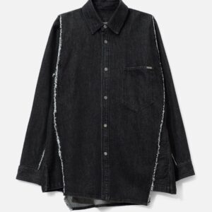 Polyptych Embroidered Denim Shirt