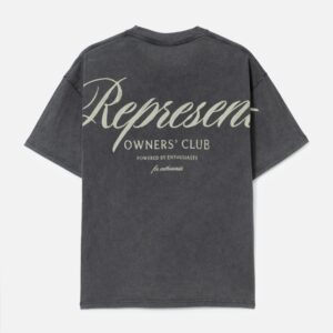 Represent Owners Club Script T-Shirt