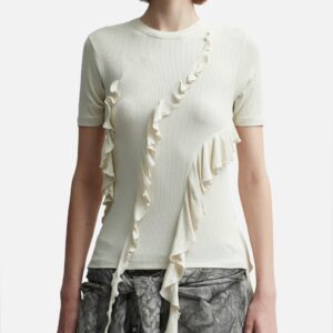 Ruffle Draped Top