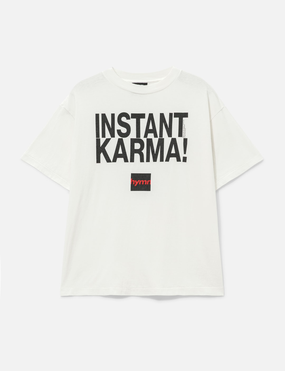 Saint Michael × John Lennon Instant Karma Short Sleeves T-Shirt