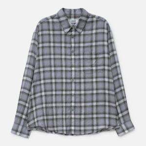 Seersucker Ombre Checkered Shirt