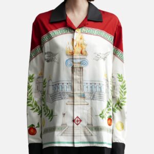 Short Sleeve Cuban Collar Shirt