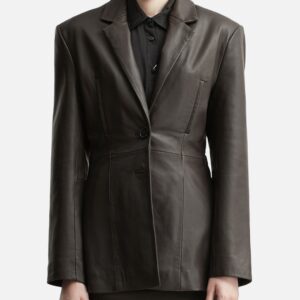 Silva Leather Blazer