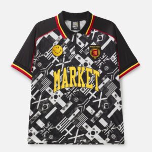 Smiley International Flags Short Sleeves Soccer Jersey