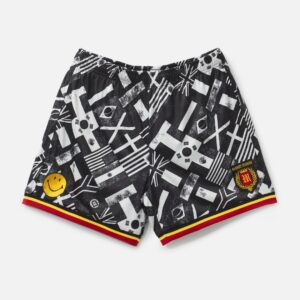 Smiley International Flags Soccer Shorts