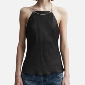 T-Elizy Chain Detail Cami Top