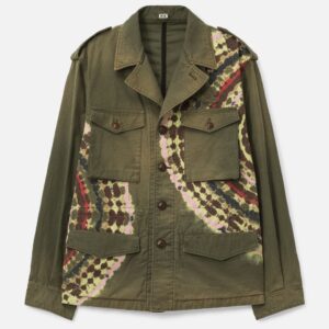 Tie-Dye Military Jacket