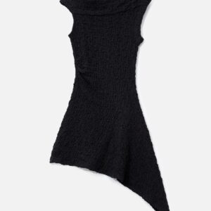 Unbalanced Mini Dress